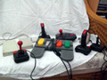Assorted accessories and joysticks